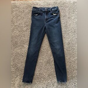 Abercrombie & Fitch Simone High Rise Super Skinny Womens Jeans Size 28/6S